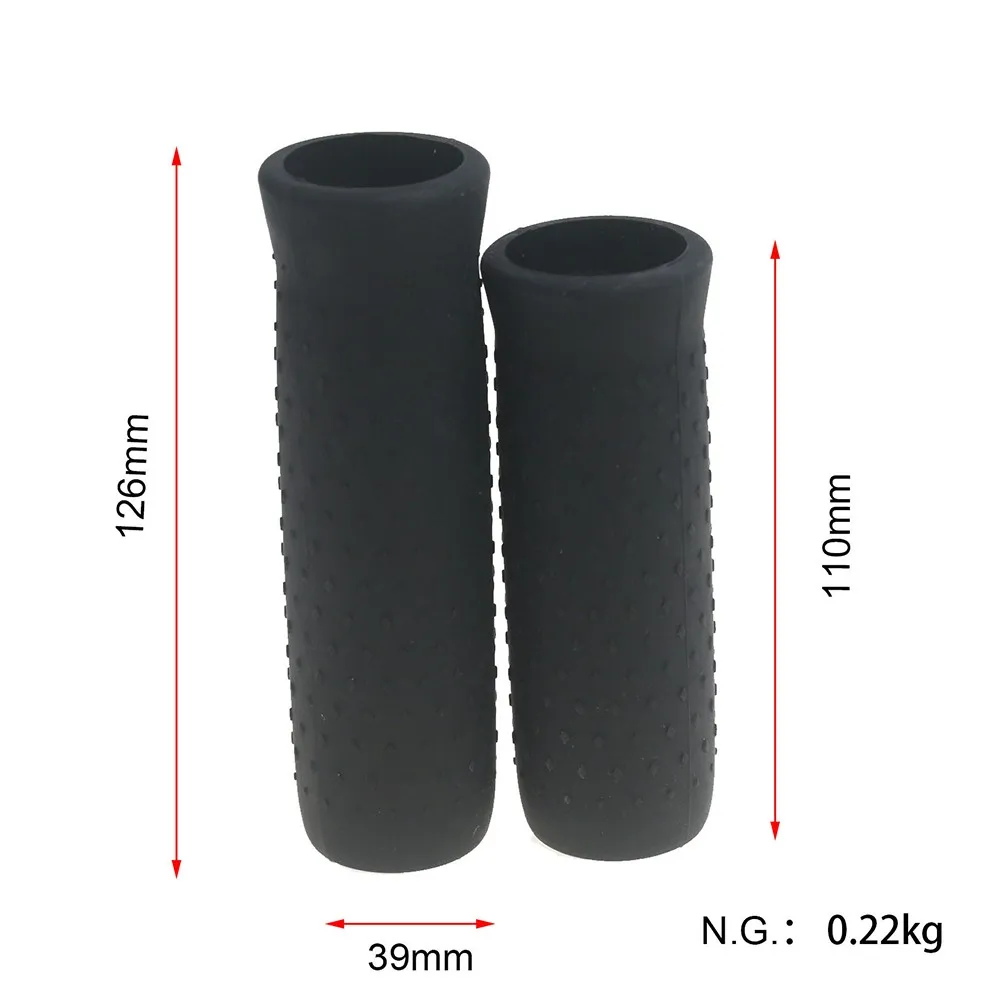 

Electric Scooter Long And Short Cover Silicone Cover For Ninebot G30 Max Scooter Handle Cover Replacement Part Cycling Accessory