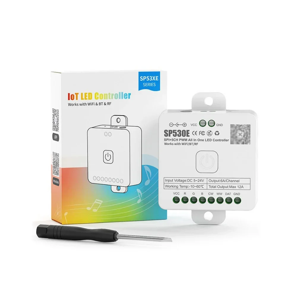 

Moomstar SP530E WiFi RGB LED контроллер