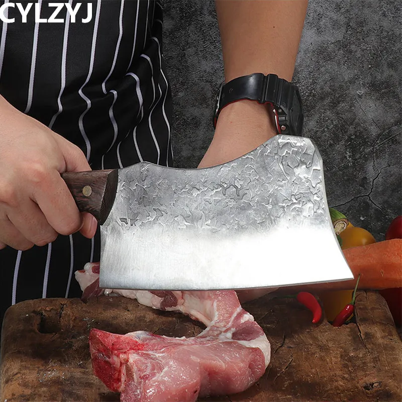 Нож для нарезки мяса мясника нож немецкий кухонный из высокоуглеродистой стали