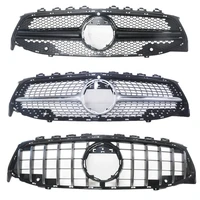upgrade high quality star diamond amg look car front grille grill for mercedes benz w118 cla class 2020