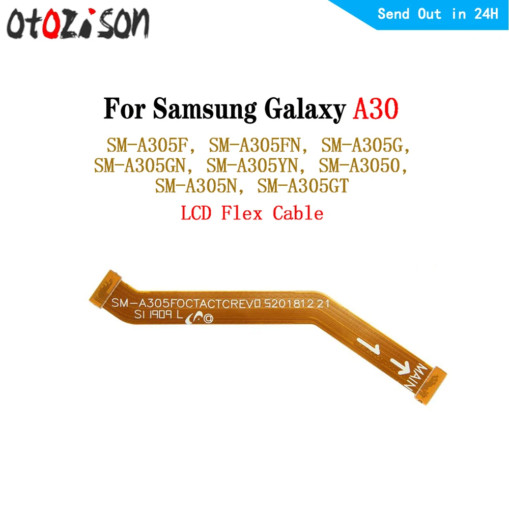 Для Samsung Galaxy A30 SM-A305F LCD экран материнская плата соединение материнской платы