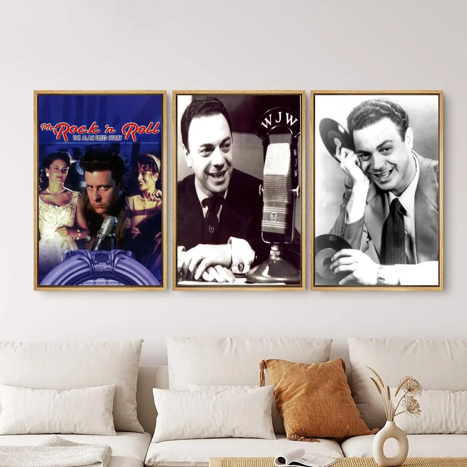 

Alan Freed Poster Painting 24x36 Wall Art Canvas Posters Personalized Gift Modern Family bedroom Decoration Art Poster