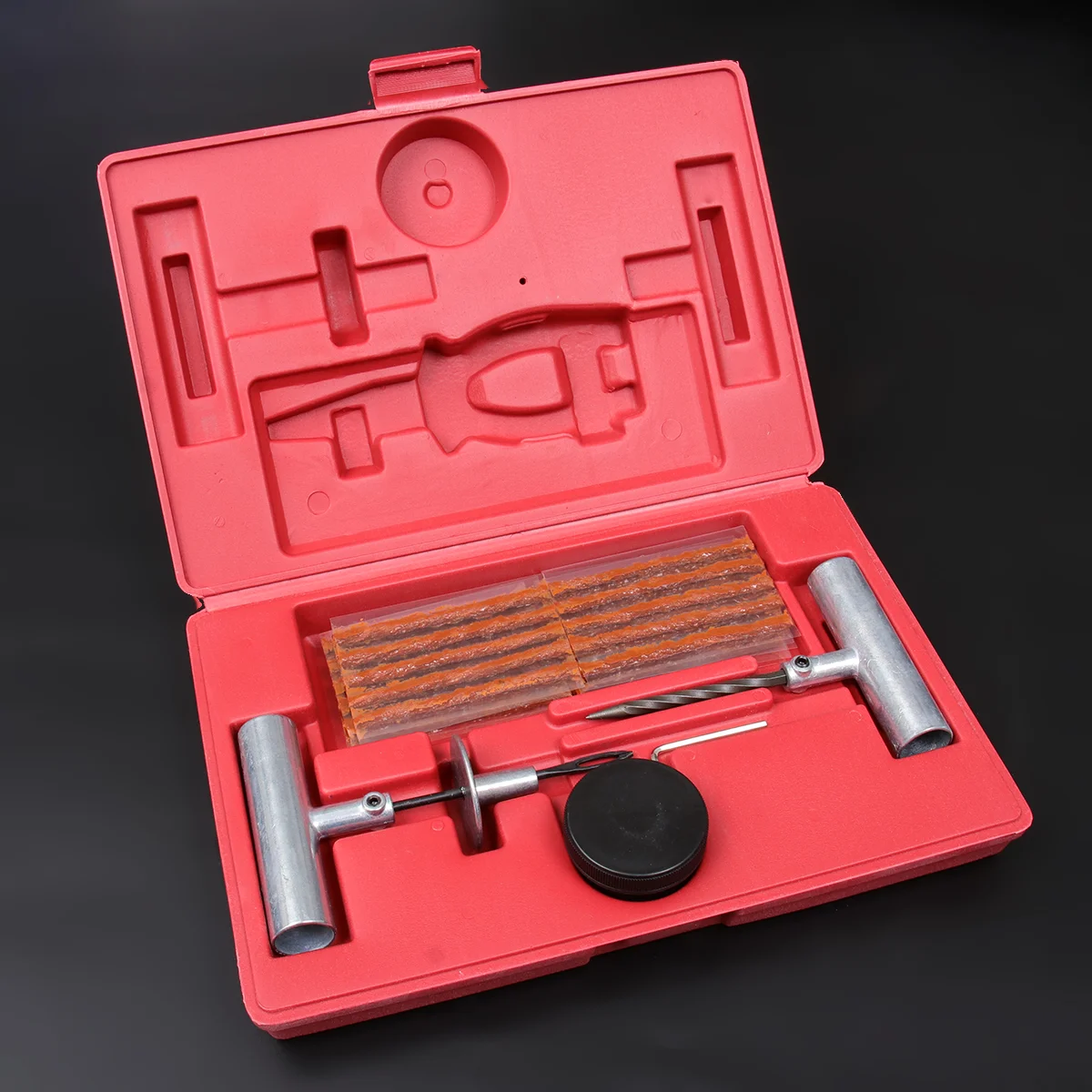 

35pcs Car Tire Repair Tool Tire Repair Kit Studding Tool Set Auto Bike Tubeless Tire Tyre Puncture Plug Garage Car Accessories