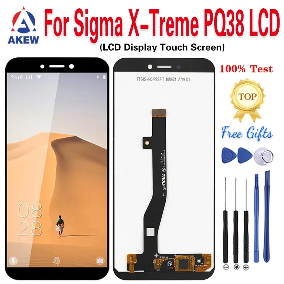 AKEW 5 &quotдля Sigma X-treme PQ38 ЖК-дисплей мобильный X-Treme дигитайзер сенсорного экрана