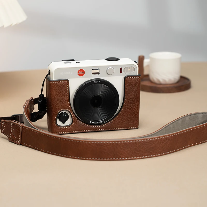 Чехол для камеры LEICA SOFORT 2 защитный чехол Polaroid Leica кожаный аксессуары