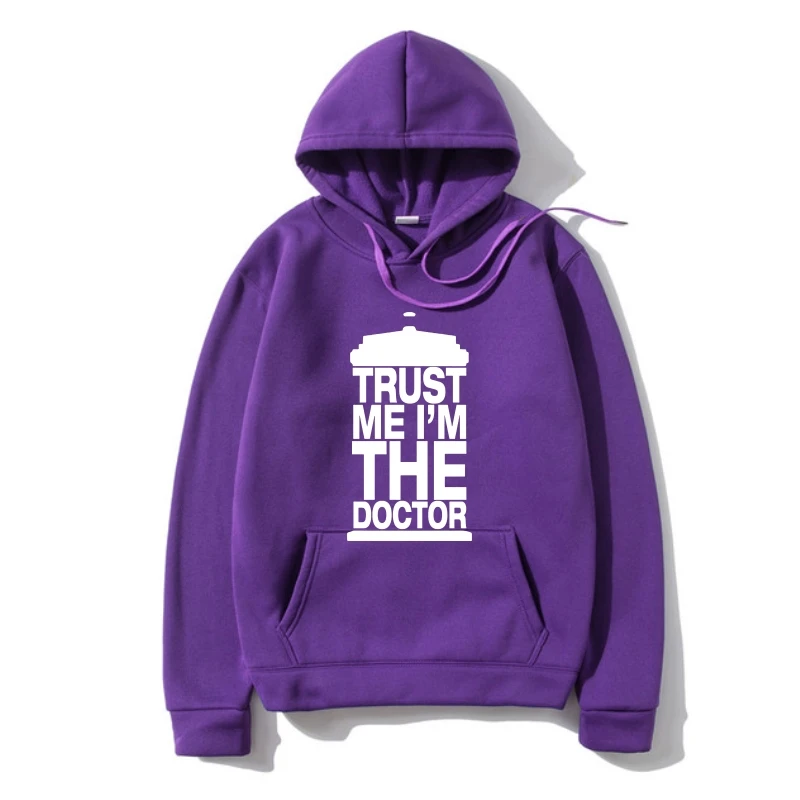 

2022 модная новинка, забавная верхняя одежда для мужчин с капюшоном dr Who TRUS ME I am A DOCTOR