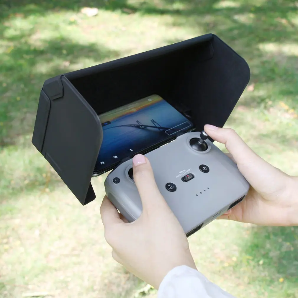 

New Magnetic Foldable Smartphone Sunhood for DJI Air 2S/Mini 2 Remote Control Sunshade Block for DJI Mavic 3 Drone Accessory