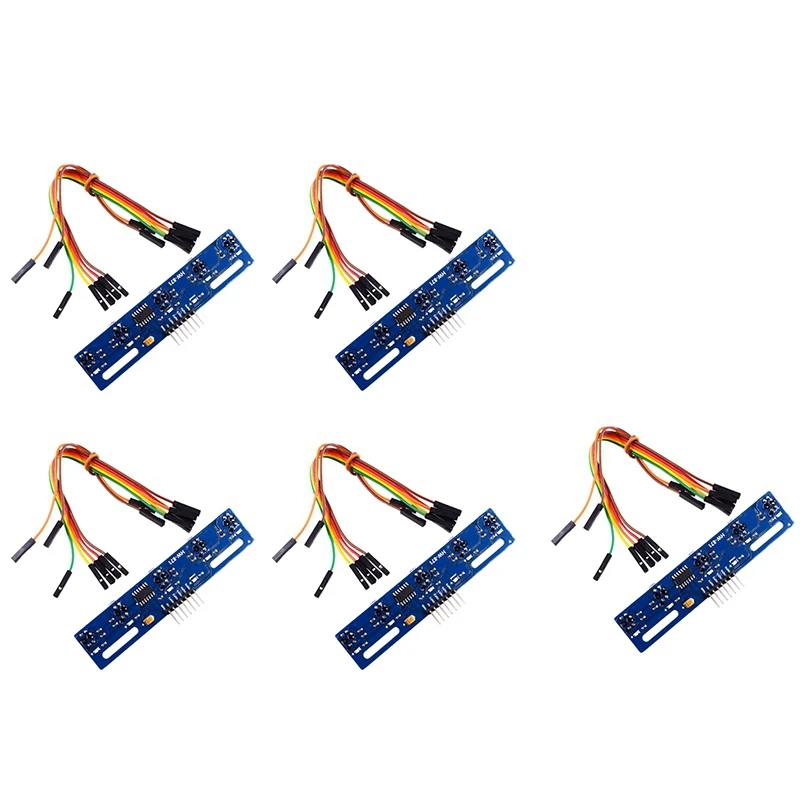 

5-Way Tracking Infrared Sensor 5-Way Tracking Sensor TCRT5000 Obstacle Avoidance Sensor Module For Smart Cars