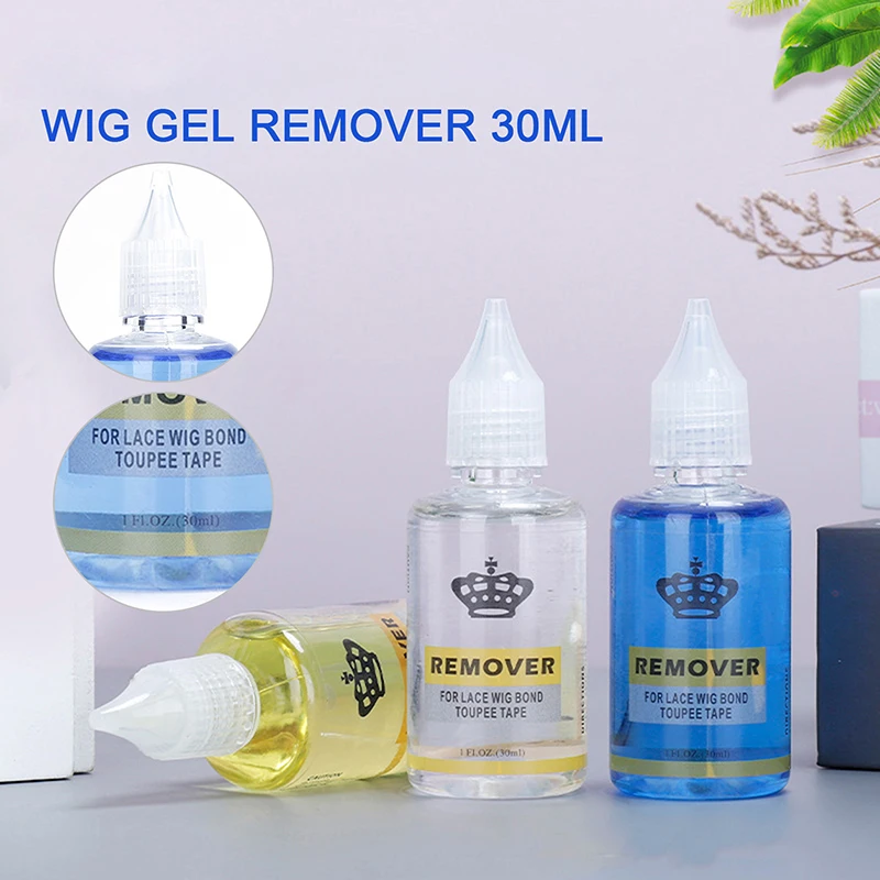 

30ml Remover For Lace Wig Bond And Toupee Tape Super Hair Bonding Glue Hair Extension Remover Professional Salon Hair Tools