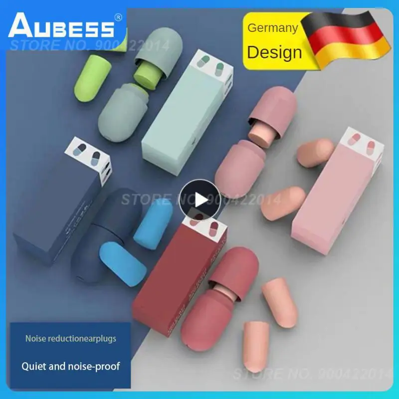 

Sleeping Ear Plugs Soft Slow Mute Rebound Anti-noise Soundproof