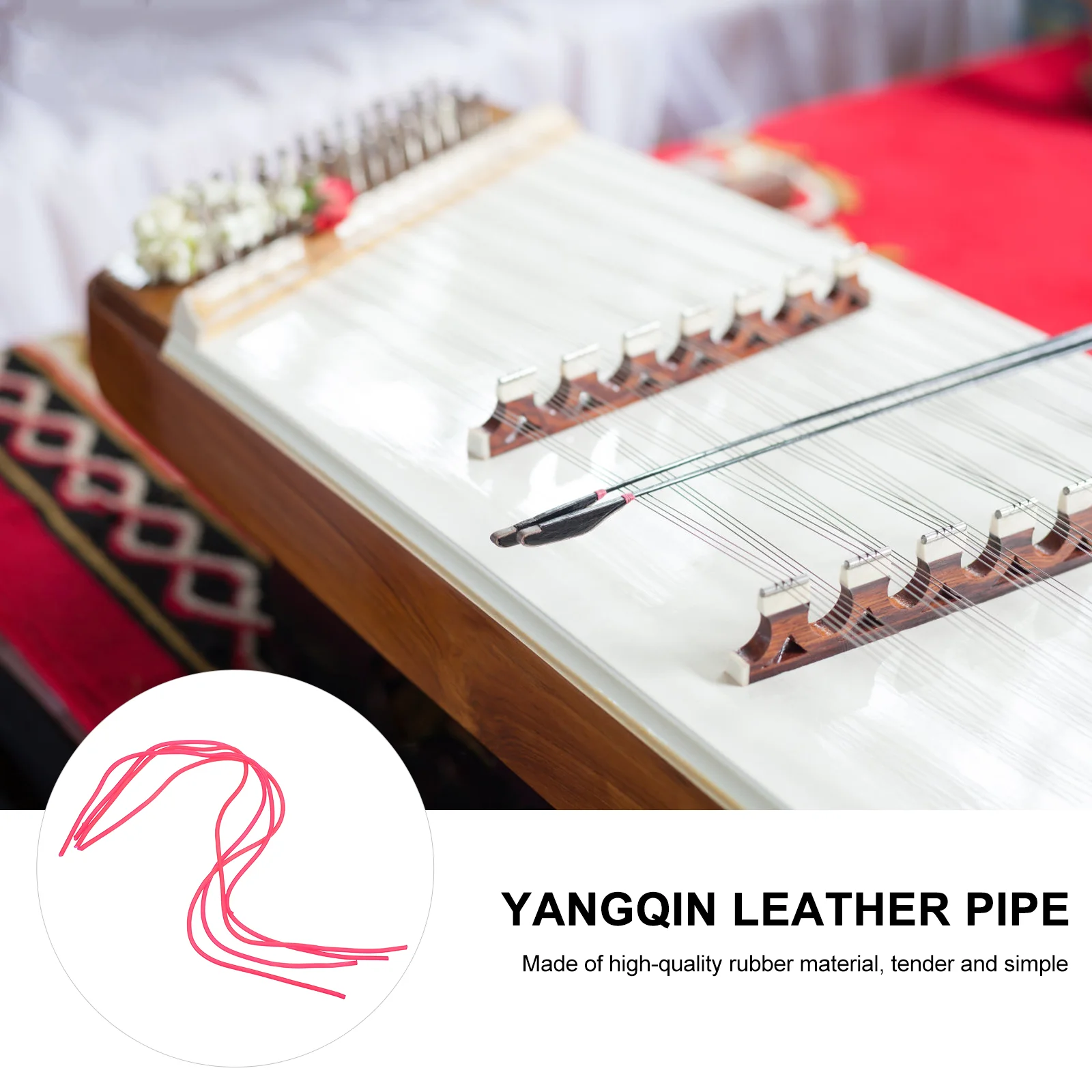 Бамбуковая трубка Dulcimer эластичные аксессуары Yangqin антиоксидантные инструменты
