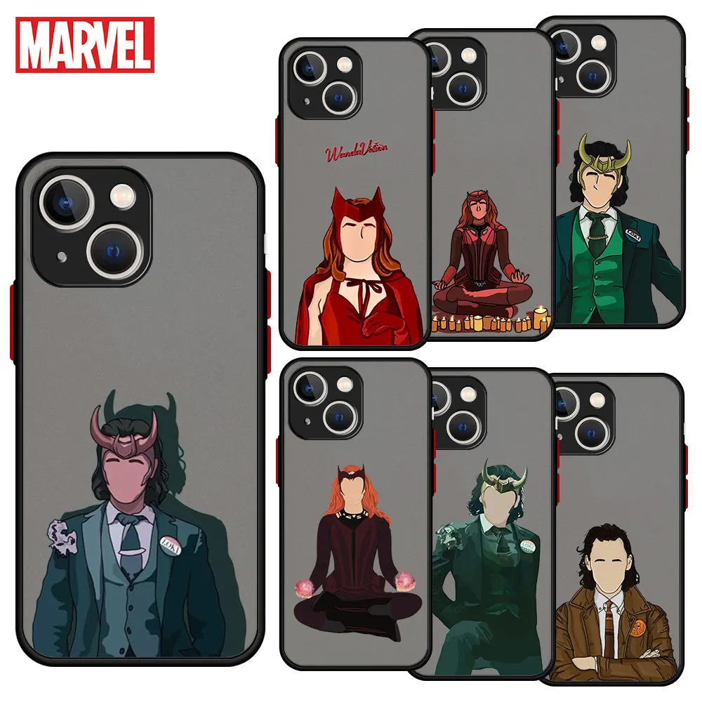 

Doctor Strange 2 Wanda Loki Skin Feel Matte Case For Apple iPhone 11 13 12 Pro Max XS XR X 8 7 6s 6 Plus Clear Hard Cover Shell