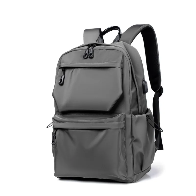 

Waterproof Backpack Men Shoulder Bags School Bags for Boys Travel Backpack USB Charging School Backbag for College Students