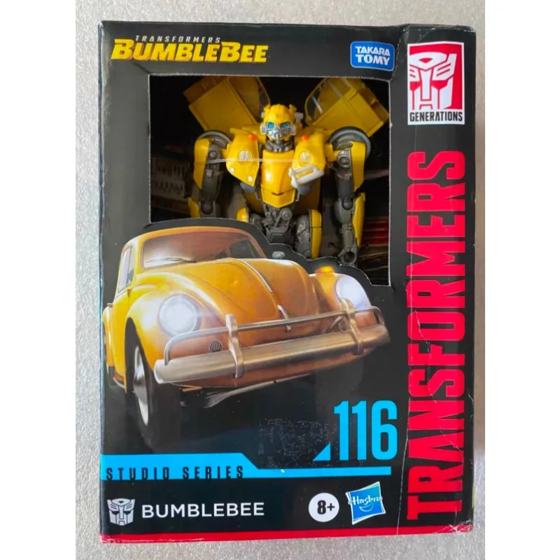 Фото Новые фигурки Hasbro Transformers Studio Series SS-116 Class D Bumblebee, аниме-модели, коллекционные игрушки-роботы, подарки для хобби №1