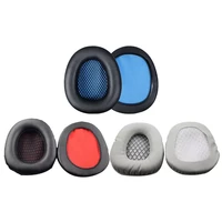 leather ear cushion sponge earpads for sades sa 902 sa 903 headset spare part soft to wear memory foam 1 pair drop shipping