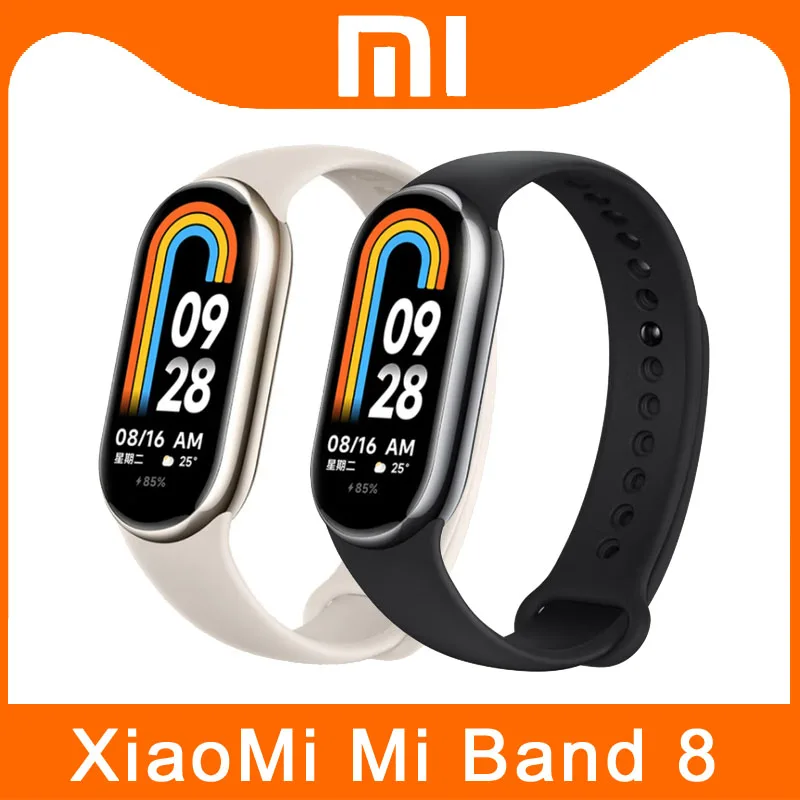 

Xiaomi Mi Band 8 Smart Bracelet 7 Color AMOLED Screen Miband 8 Blood Oxygen Fitness Traker Bluetooth Sport Smart Watch