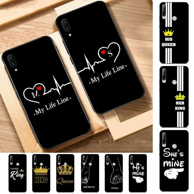 

Cute Couple Girls Bff Best Friends Forever Always Phone Case for Huawei Y 6 9 7 5 8s prime 2019 2018 enjoy 7 plus