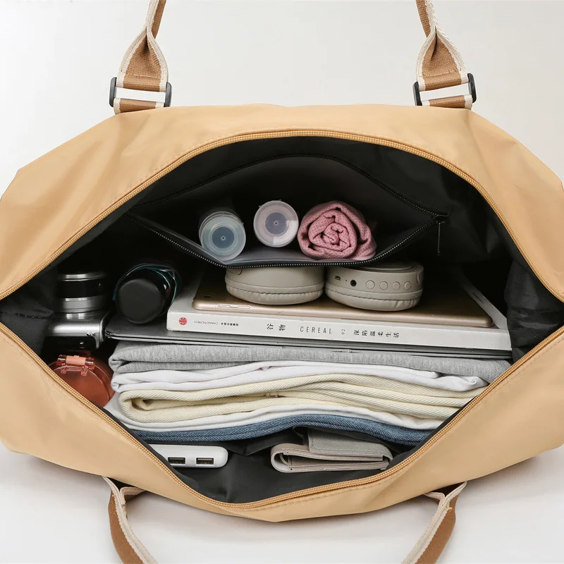 Large Capacity Sport Fitness Gym Bags Men Women Short Distance Travel Duffle Handbags Shoulder Yoga Dry Wet Outdoor Luggage Bags