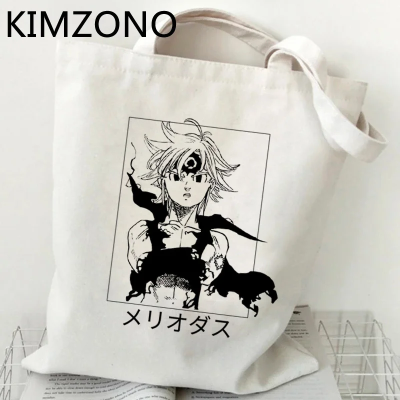 

Сумка для покупок с изображением черного клевера