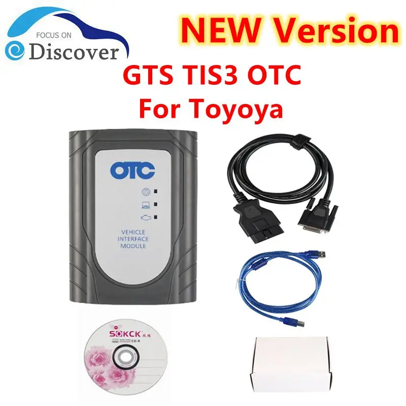 Автомобильный сканер GTS OTC V18.00.008 для Toyota