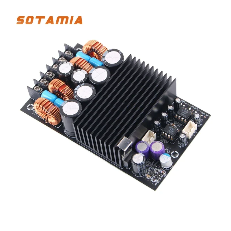 SOTAMIA TPA3255 Плата усилителя мощности 300Wx2 Стерео аудиоусилитель HIFI Цифровой