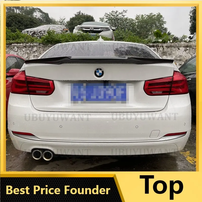 

UBUYUWANT для BMW F30 F35 320i 328 2011-2018, внешний задний спойлер из углеродного волокна, задний спойлер для багажника, украшение для багажника, автомобильный Стайлинг