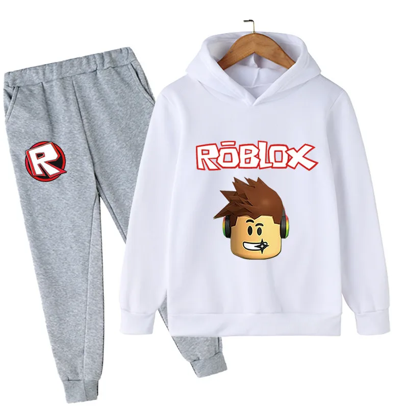 Осенне-зимние свитеры для мальчиков и девочек спортивные штаны с капюшоном