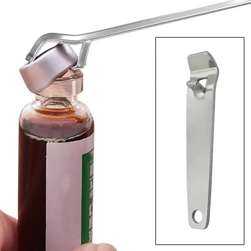 

Stainless Steel Oral Liquid Vial Opener Portable Ampule Bottle Opener Can Opener Kitchen Accessories Doctor Medical Tools