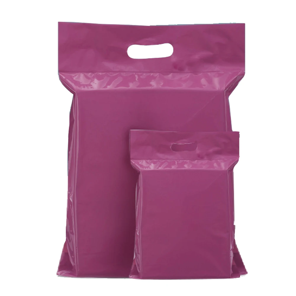 

50 шт., портативная Фиолетовая Сумка-тоут