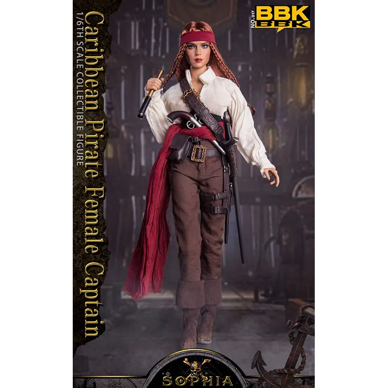 

Оригинальная модель BBK BBK017 1/6, модель персонажа из фильма «Пираты»