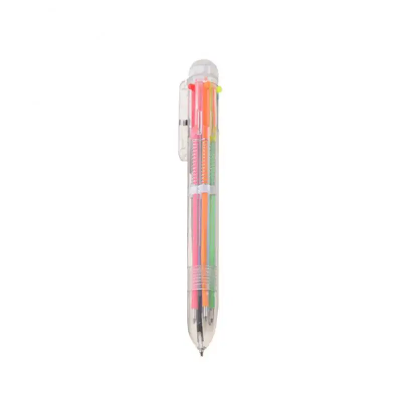 

colored Ball Pen 0.7mm Signing Pen Gel Pen Ink CanBe Replaced Core Durable Signing Pen Learning Office Supplies 6 Color