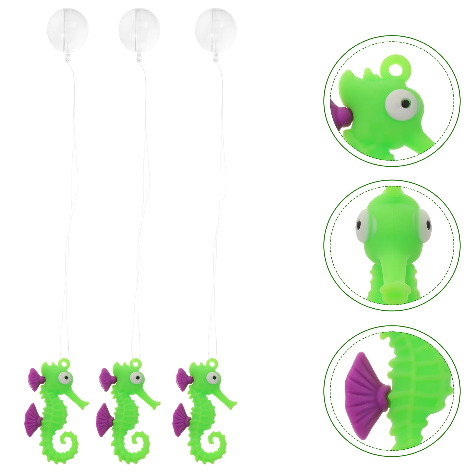 3 шт. плавающий кулон для аквариума орнамент фигурка морского животного