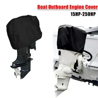 motor cover 210d waterproof half outboard anti half dustproof cover marine cover dustproofcanvas