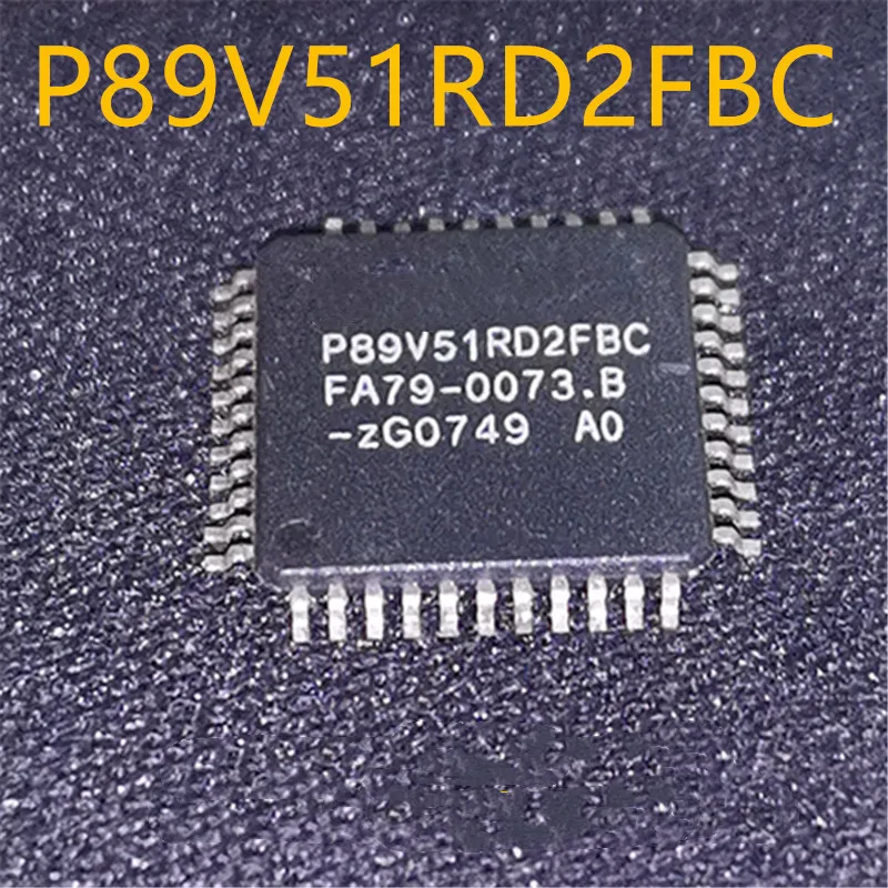 

10 шт./партия, P89V51RD2FBC P89V51 QFP44