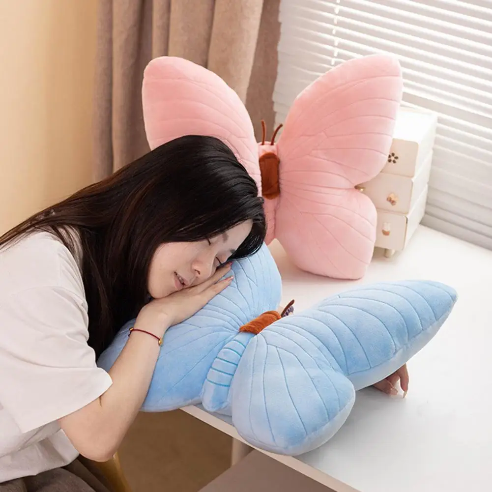 Милая мультяшная подушка-бабочка эластичная подушка с полным наполнением