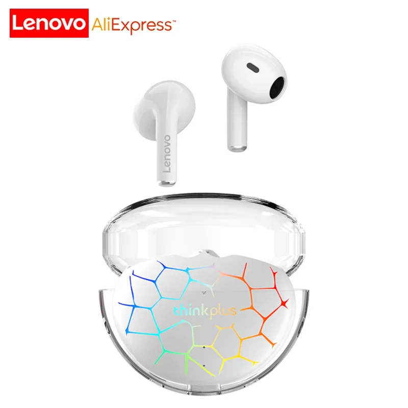 

Original Lenovo LP80 Pro RGB Headphone TWS Bluetooth Wireless LED Lights Earphones Sports Headset Sport Gaming Music Earbuds