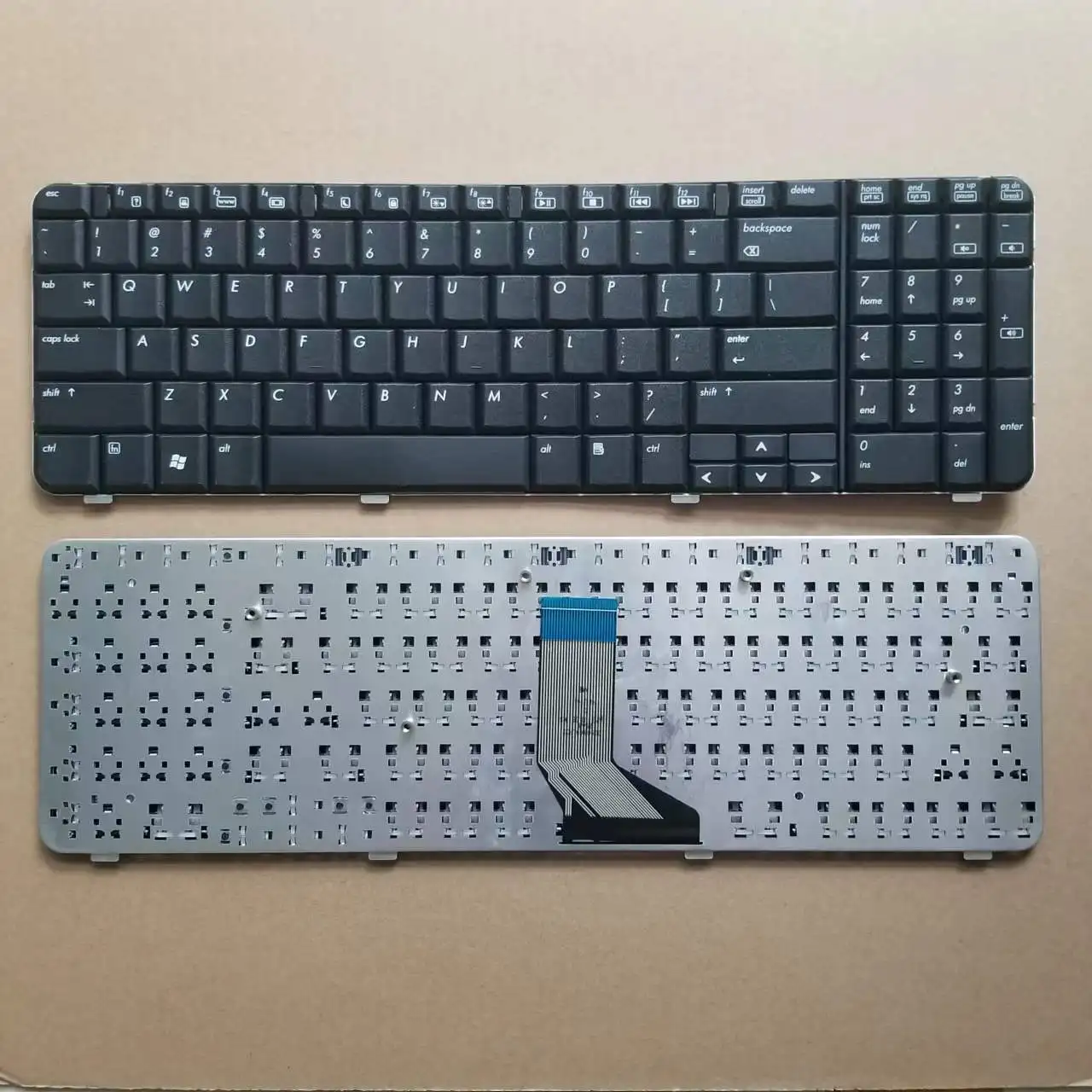 

New English/US Turkish/TR Keyboard For HP Compaq Presario CQ61 G61 CQ61-100 CQ61-200 CQ61-300 Series Laptop Black