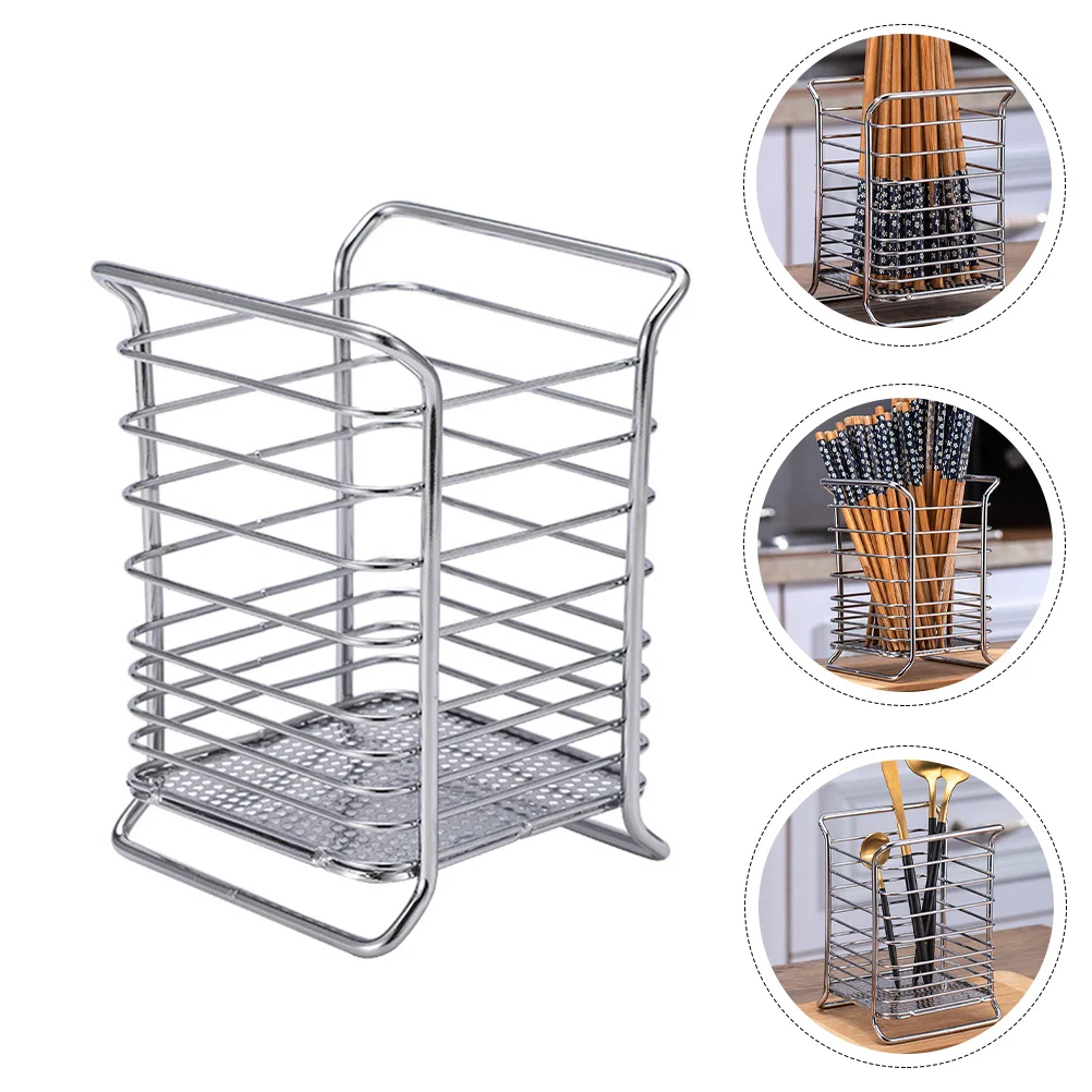 

1Pc Kitchen Tableware Storage Rack Chopstick Cutlery Drying Shelf Kitchen Shelf