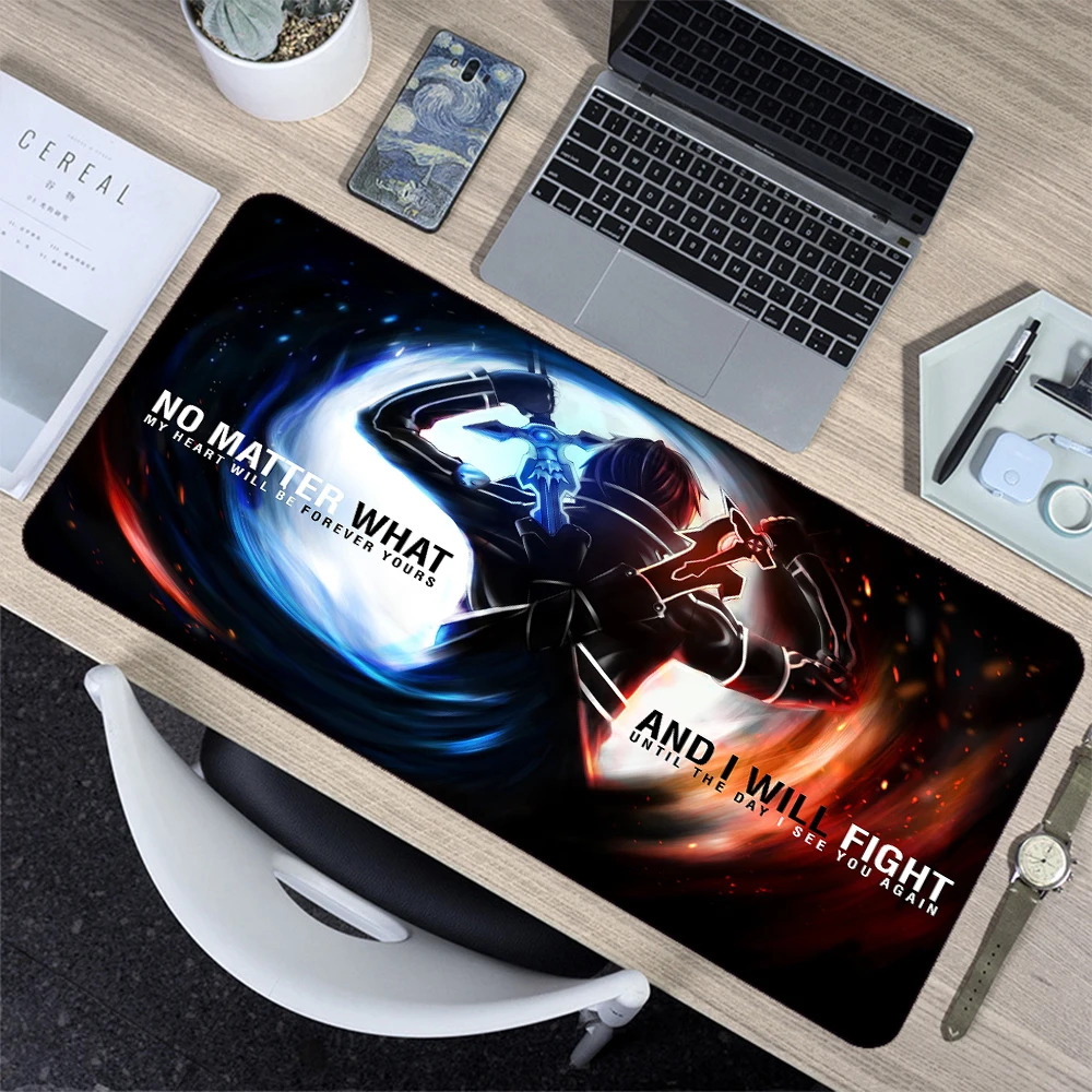 

Sword Art Online Anime Mouse Pad Computer Game Accessories Desktop Pad Laptop Office Game Player Accessories Game Xxl Mouse Pad