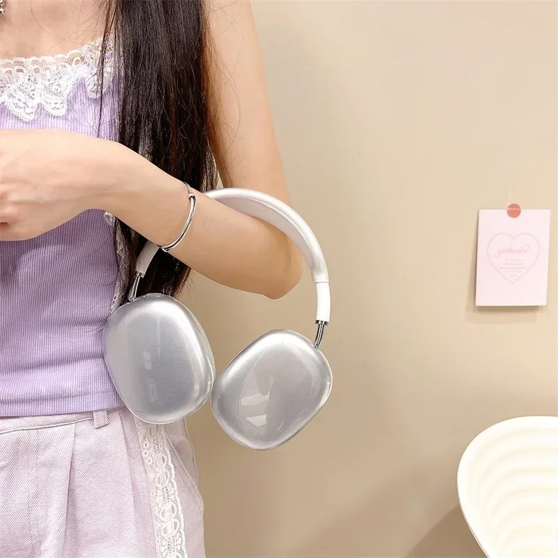5 в 1 высококачественный прозрачный защитный чехол для Apple Airpods Max наушников мягкий