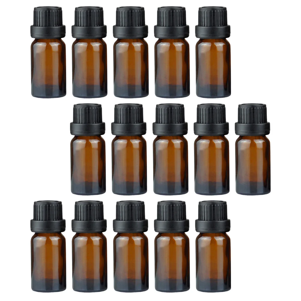 

Essential Oil Sample Dropper 5Ml Amber Mini Vials Aromatherapy Refillable Empty Samples Vial Container Women Roller Eye Making