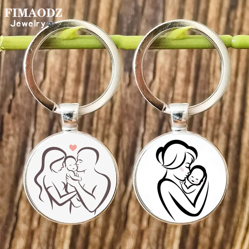 Брелок для дочери лучшей матери брелок ключей с персонажами из мультфильмов