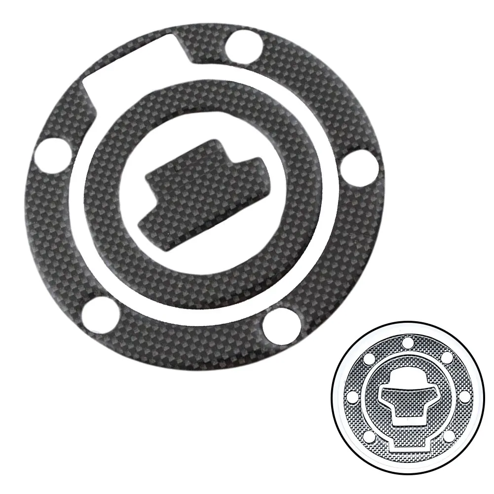 

1PC 3D Motorcycle Carbon Look Fuel Gas Tank Cap Pad Sticker For YMH YZF R1 R6 FJR1300 FZ1S FZ8 FAZER Motorcycle Decals