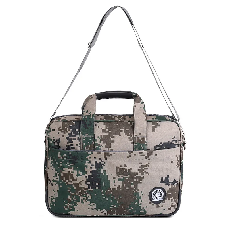 

Men Outdoor Camping Tool Single-shoulder Bag A4 Portable File Package Business Meeting Briefcase Computer Crossbody Backpack