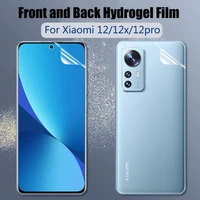 front and back film for xiaomi 11 12 pro 12x 11 12s ultra 11t pro protective film screen protector for xiaomi mi12 pro not glass