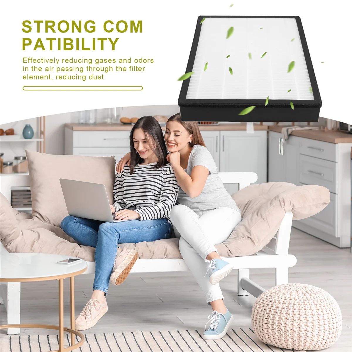 Фильтр HEPA для Philips FY2420/40 FY2422/40 Сменный фильтр очистителя воздуха серии 2000 2000I AC2889