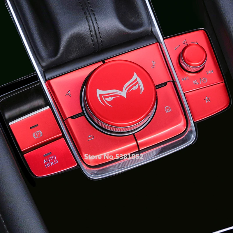 

Для MAZDA CX30 CX 30 CX-30 2020 2021 электронный ручной тормоз мультимедийная кнопка с блестками Обложка отделка стикер аксессуары автостайлинг