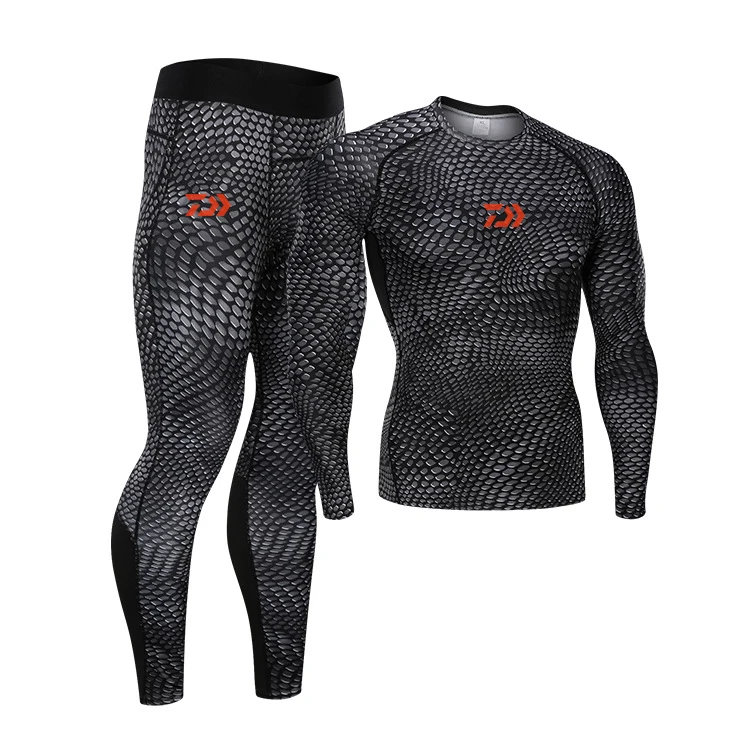 

2022 Daiwa Men Outdoor Sports Fishing Clothes Sets Breathable Quick Dry Anti UV 40+ Anti Mosquito Fishing Shirts Fishing Pants
