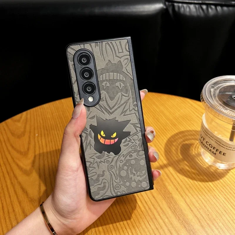 Чехол для телефона с изображением японского аниме Pocket Monsters Pokemon Gengar Laser Samsung Galaxy Z