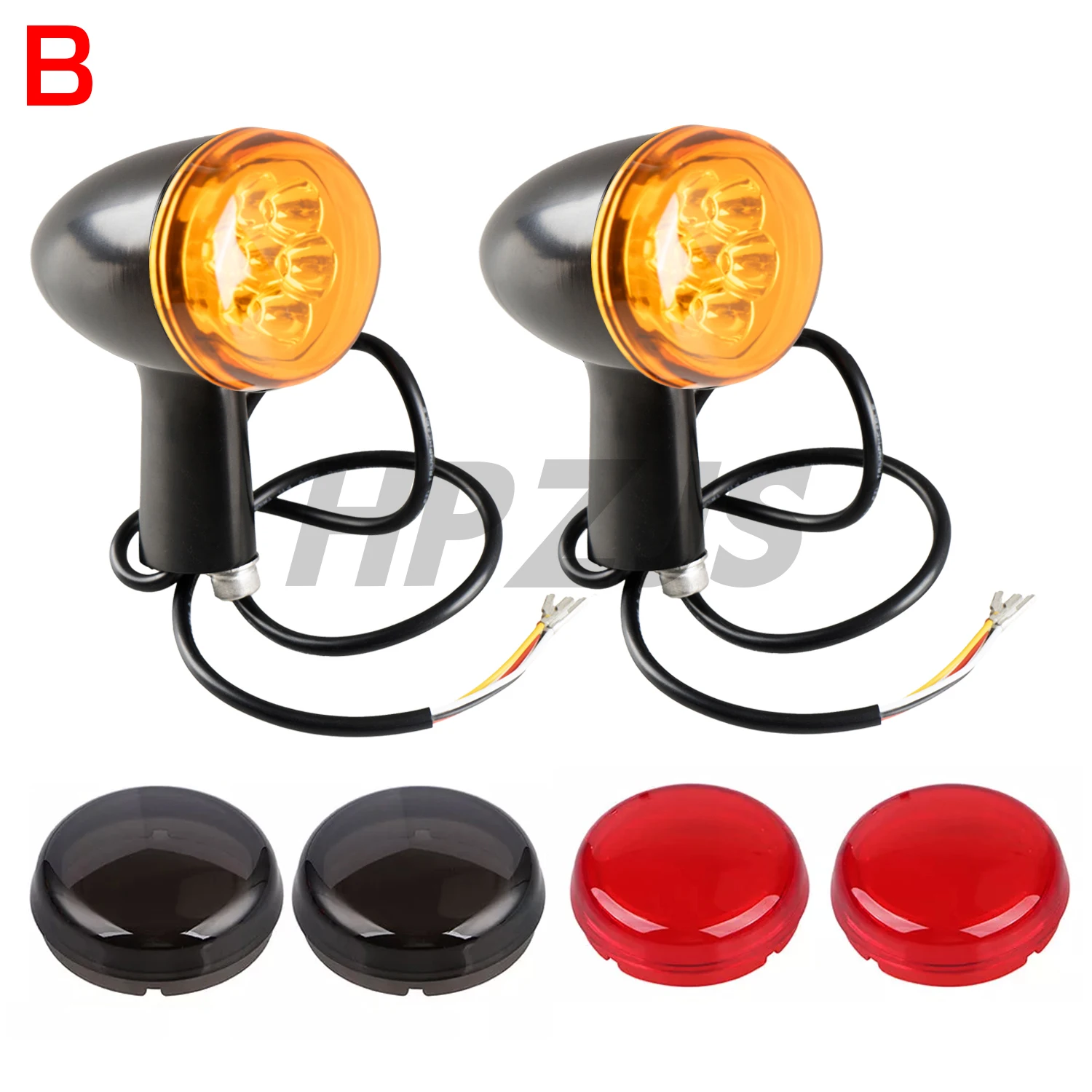 

Для Harley Sportster XL 883 XL 1200 Forty Eight 1992-Up светодиодные задние указатели поворота мотоцикла